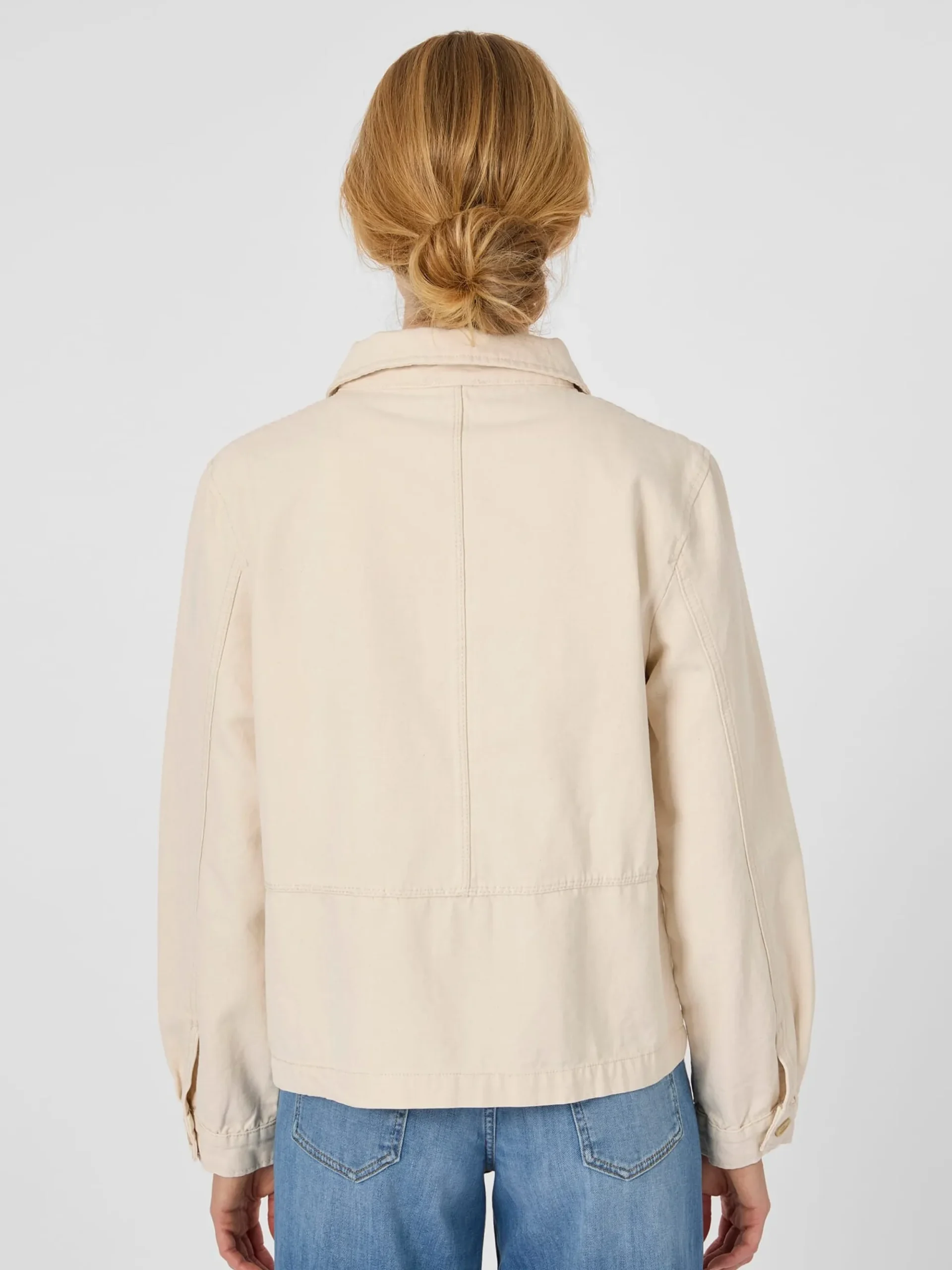 Jacken * Armor lux Damen-Fischerjacke Baumwolle Natur