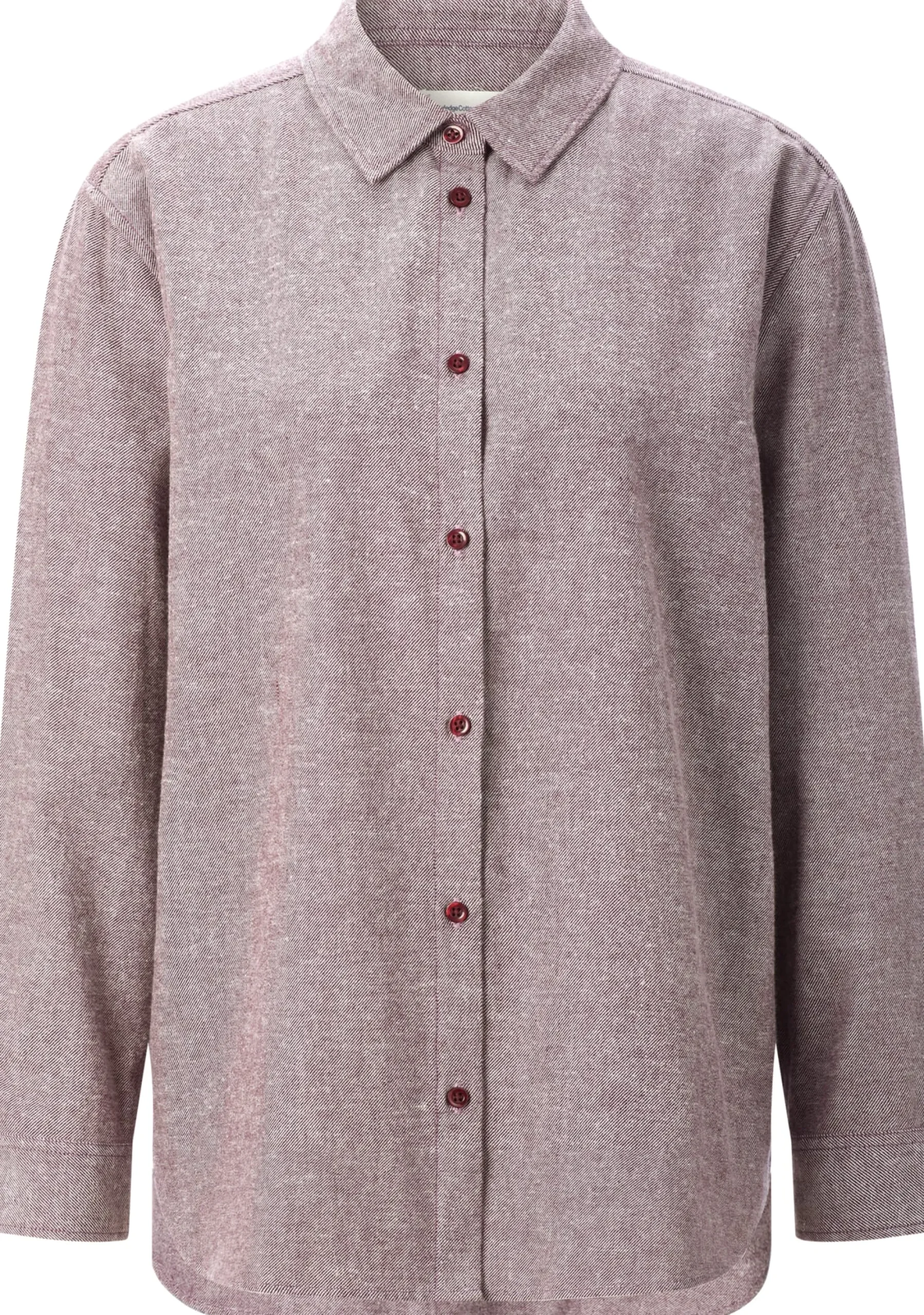 Blusen * Knowledge Cotton Apparel Daen-Fanebue eiert Weinrot