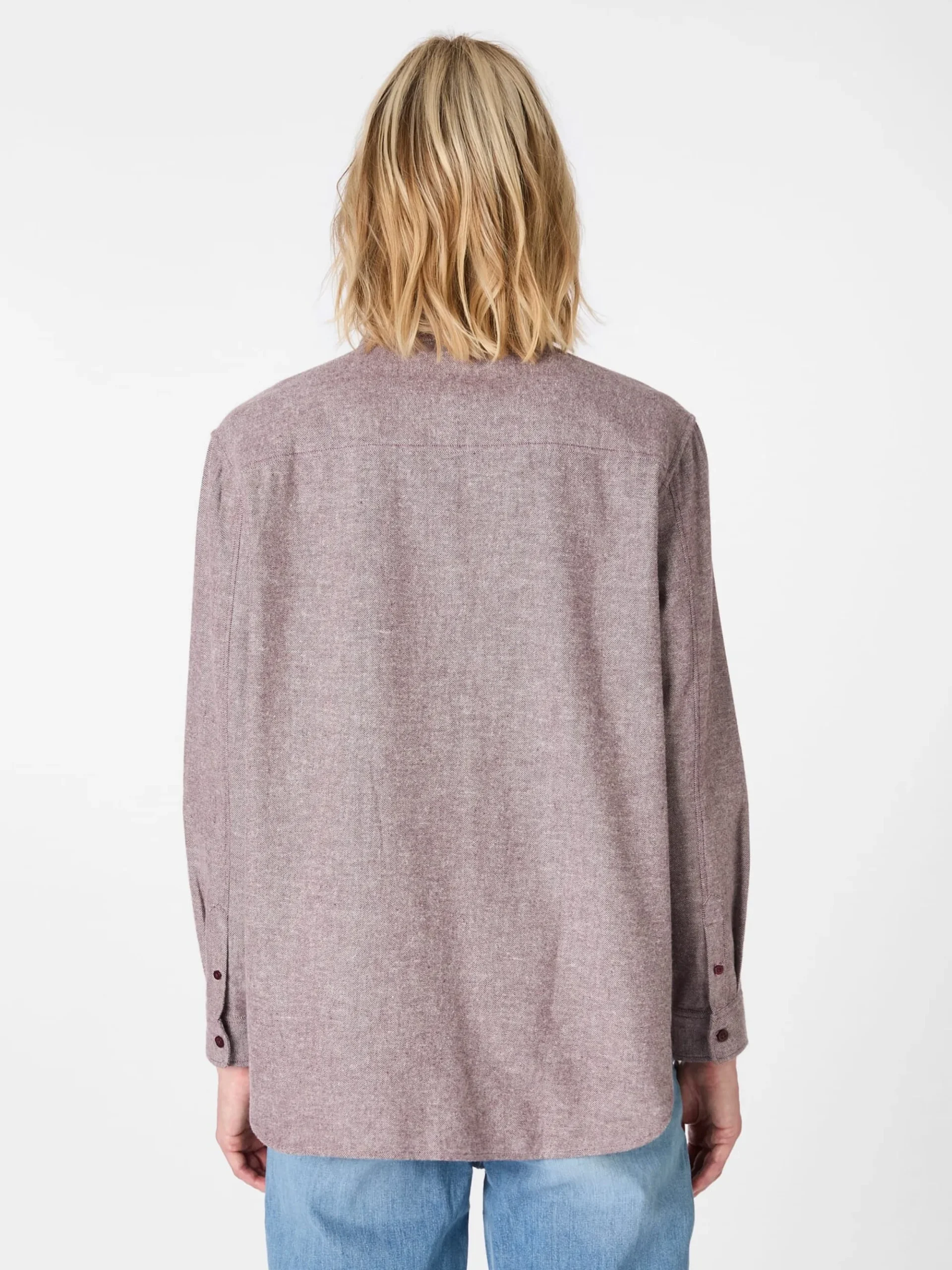 Blusen * Knowledge Cotton Apparel Daen-Fanebue eiert Weinrot