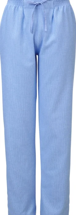 Wäsche * Novila Damen-Flanellpyjama Hellblau