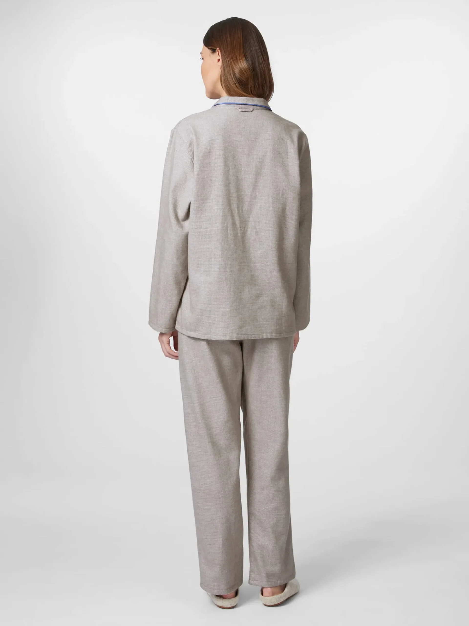 Wäsche * Novila Damen-Flanellpyjama