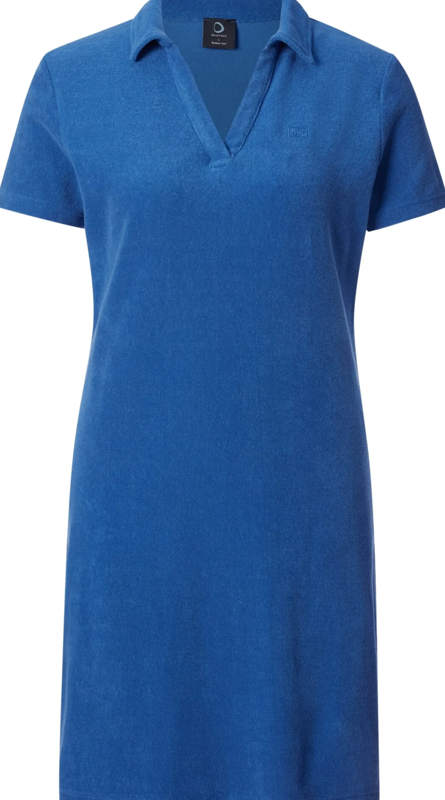 Kleider * Armor lux Damen-Frotteekleid Blau