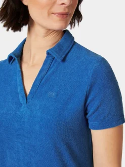 Kleider * Armor lux Damen-Frotteekleid Blau
