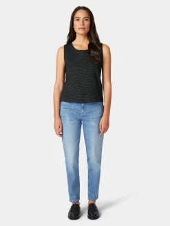 Shirts & Tops * Alma ＆ Lovis Daen-Gitzertop Schwarz