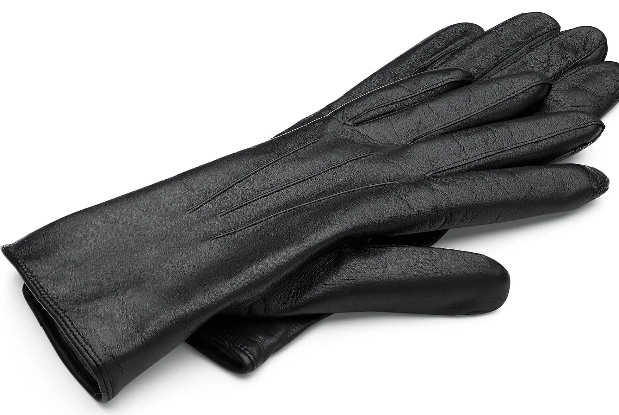 Handschuhe * TR Handschuhe Damenhandschuh Haarschafleder Schwarz