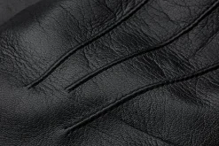 Handschuhe * TR Handschuhe Damenhandschuh Haarschafleder Schwarz