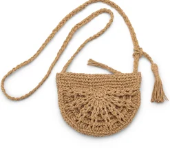 Umhänge- & Handtaschen * CARE BY ME Damen-Handtasche Raffia, natur