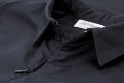 Blusen * Christiane Strobel Damen-Hemdbluenkleid Blauschwarz