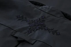 Blusen * Christiane Strobel Damen-Hemdbluenkleid Blauschwarz