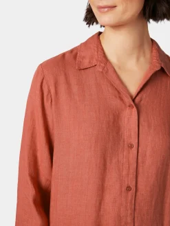 Kleider * Knowledge Cotton Apparel Daen-Hedbuenkeid Orange