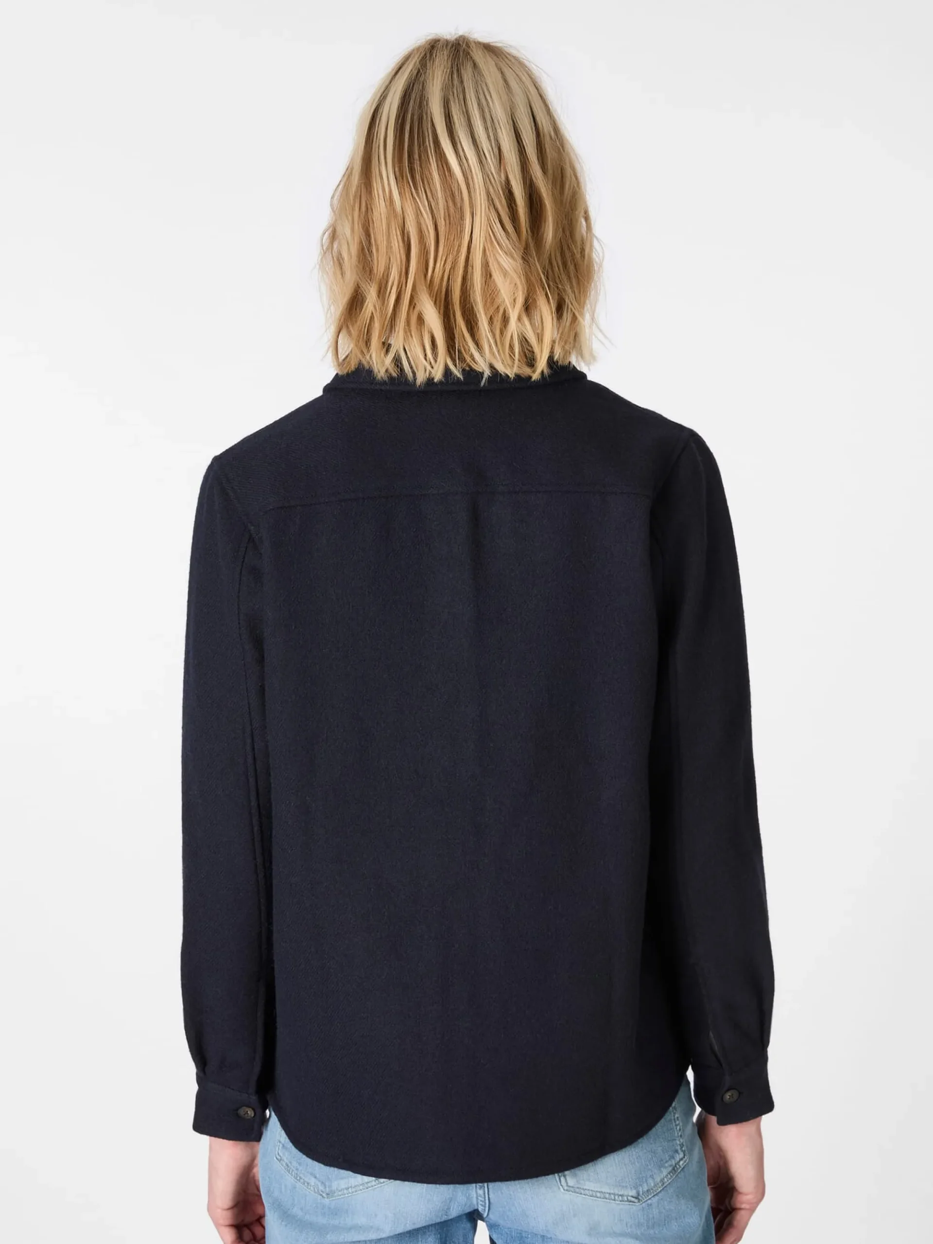 Jacken * Knowledge Cotton Apparel Daen-Hedjacke Woe Dunkelblau