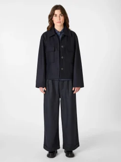 Jacken * Christiane Strobel Daen-Hedjacke Woe Dunkelblau