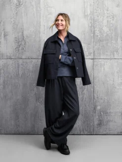 Jacken * Christiane Strobel Daen-Hedjacke Woe Dunkelblau