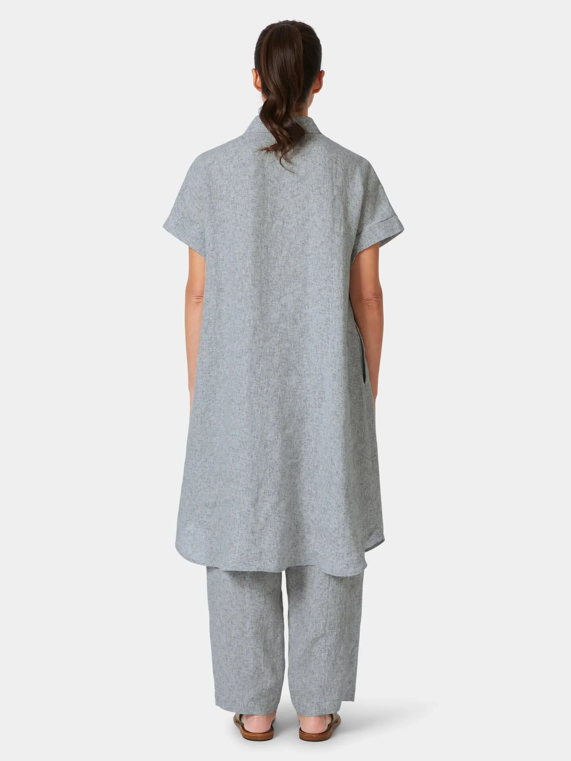 Kleider * Oska Damen-Hemdkleid