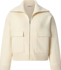 Jacken * Armedangels Damen-Hüftjacke Naturweiß