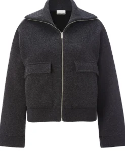 Jacken * Armedangels Daen-Hüftjacke Anthrazit