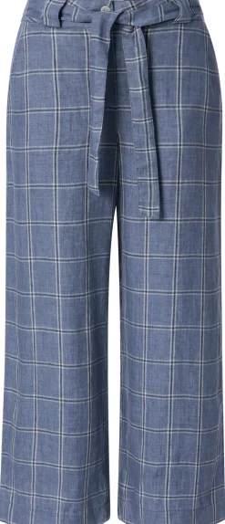 Hosen * Manufactum Damenhose kariert Hellblau