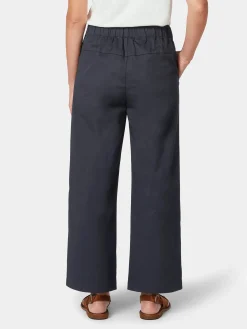 Hosen * LANIUS Damenhose Popeline Dunkelblau