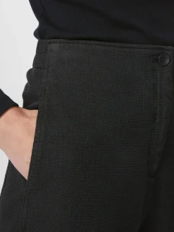 Hosen * Oska Damenhose Saumaufschlag Dunkelgrau