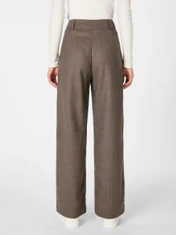 Hosen * Manufactum Damenhose Schurwolle Braunmelange