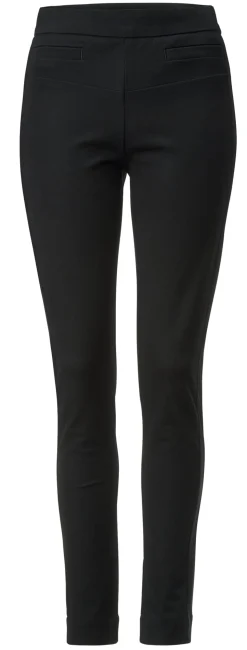 Hosen * LANIUS Damenhose Slim Fit Schwarz