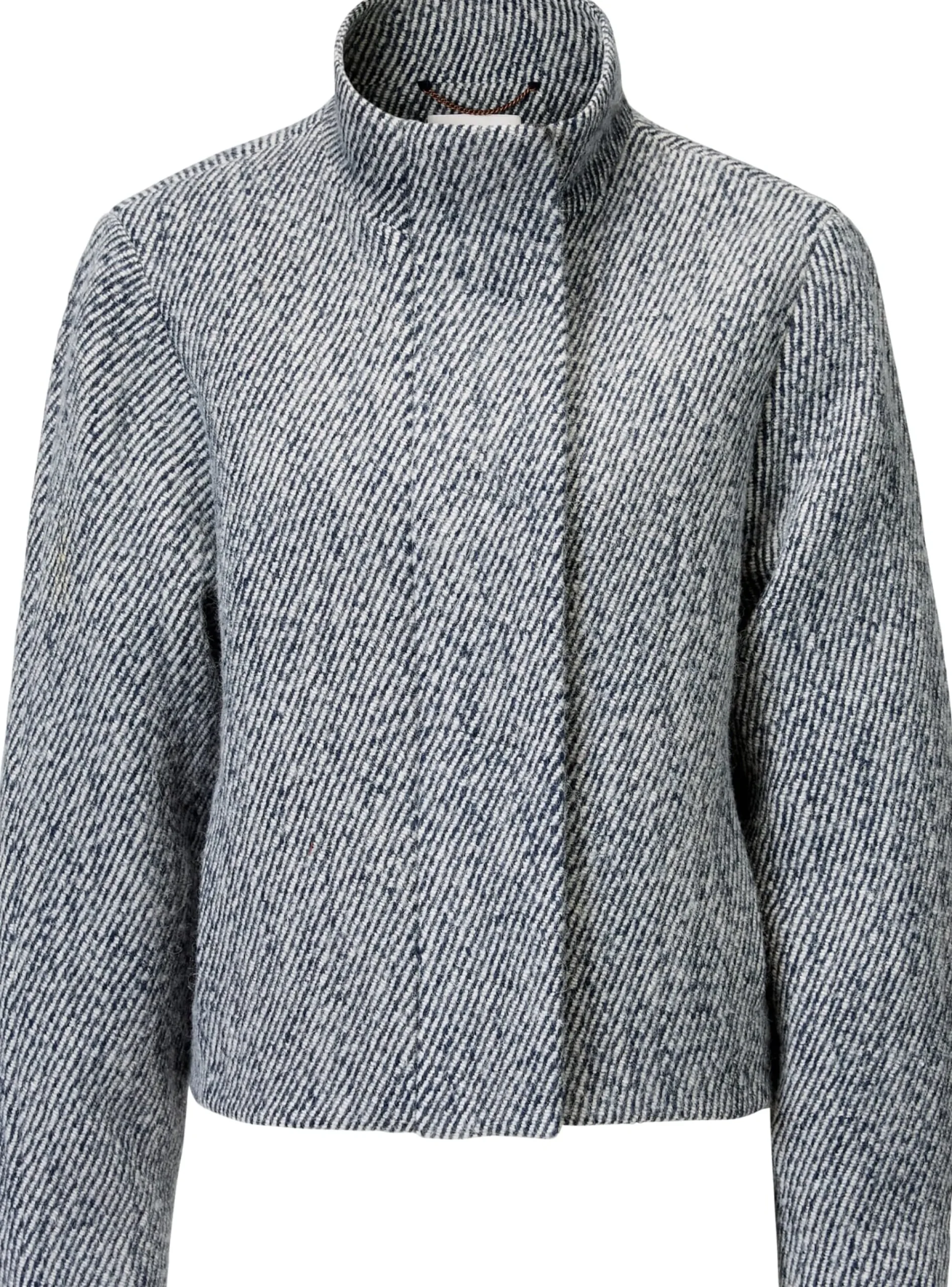 Jacken * LANIUS Damenjacke mit Stehkragen Blaumelange