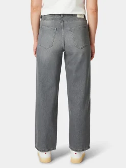 Hosen|Jeans * LANIUS Damenjeans Cropped Grau