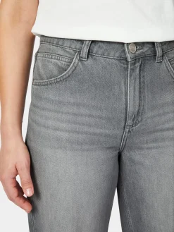 Hosen|Jeans * LANIUS Damenjeans Cropped Grau
