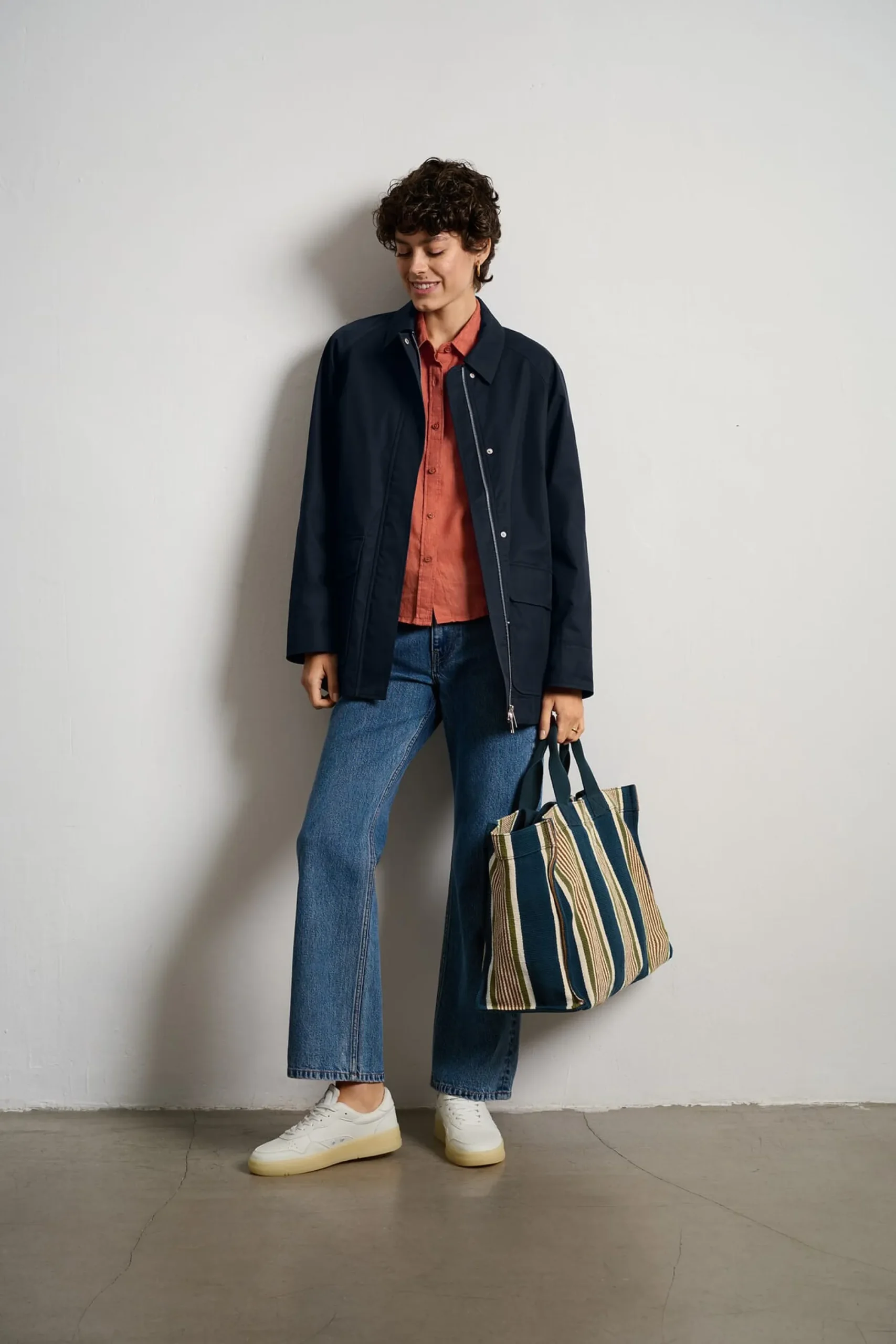 Hosen|Jeans * Mud Jeans Damenjeans gerades Bein Mittelblau