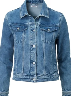 Jacken * Knowledge Cotton Apparel Daen-Jeanjacke Denim