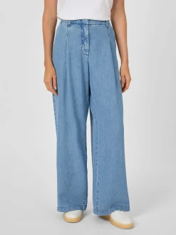 Hosen|Jeans * LANIUS Damenjeans mit Bundfalte TENCEL™ Denim