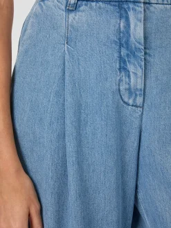 Hosen|Jeans * LANIUS Damenjeans mit Bundfalte TENCEL™ Denim