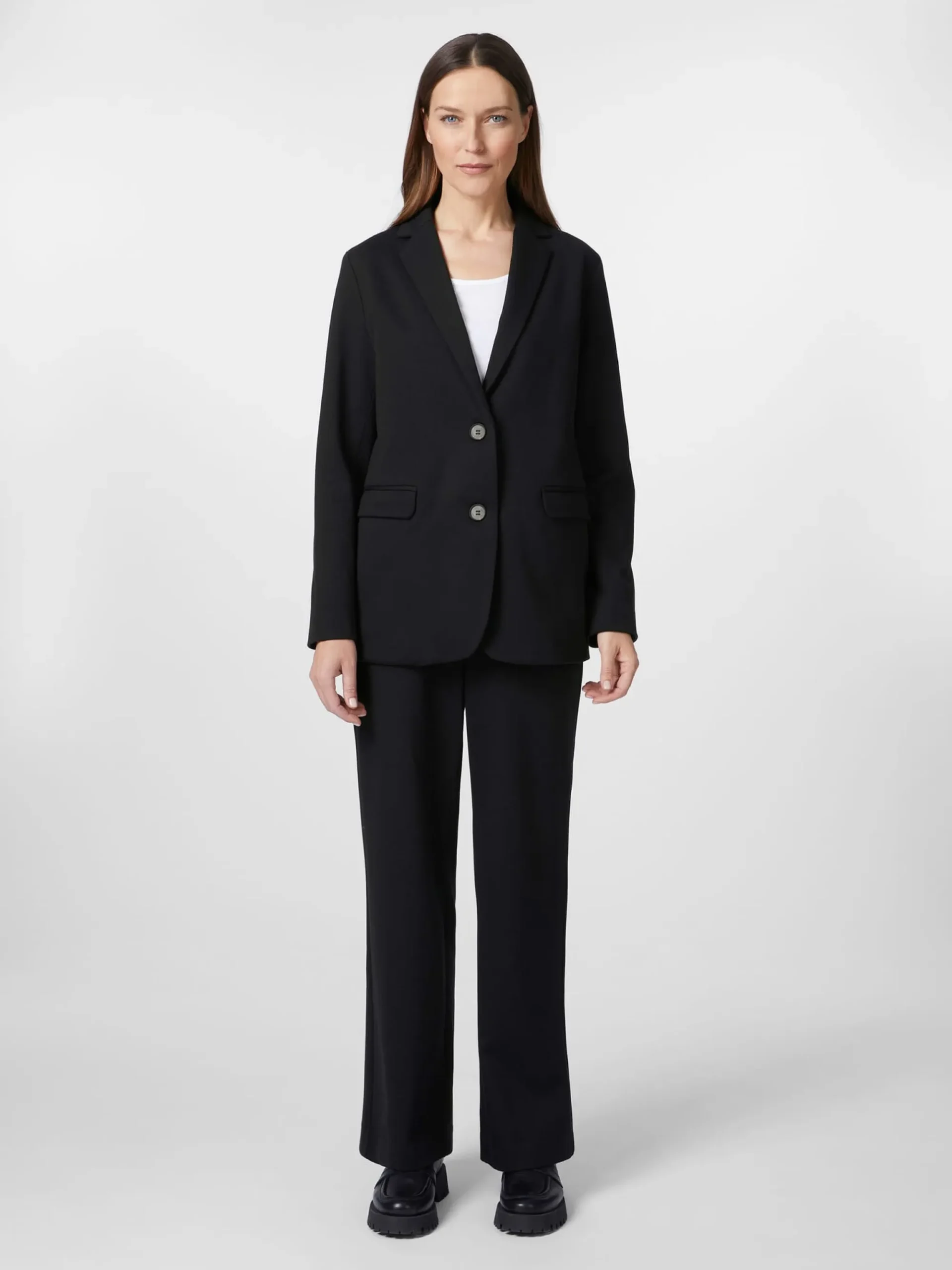 Blazer & Westen * LANIUS Damen-Jerseyblazer Schwarz