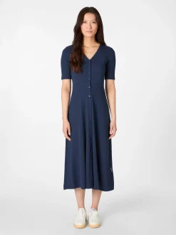 Kleider * Armedangels Daen-Jereykeid Blau