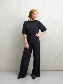 Hosen * LANIUS Damen-Jumpsuit Schwarz