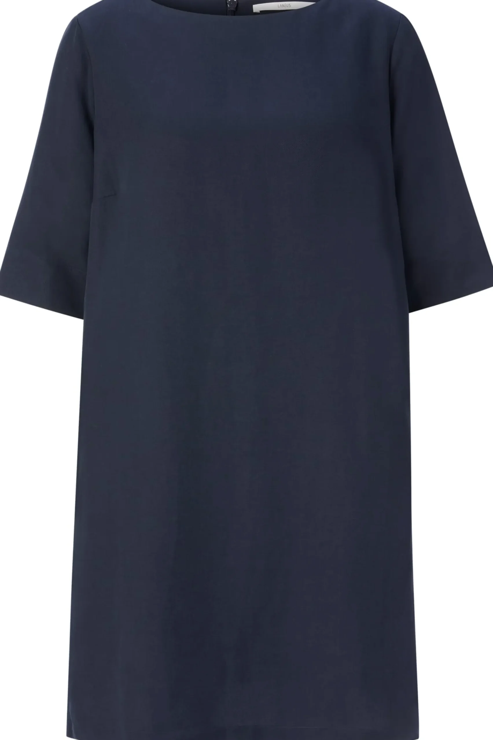 Kleider * LANIUS Damenkleid Halbarm Dunkelblau