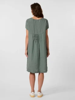 Kleider * Oska Damenkleid Hanf Kurzarm