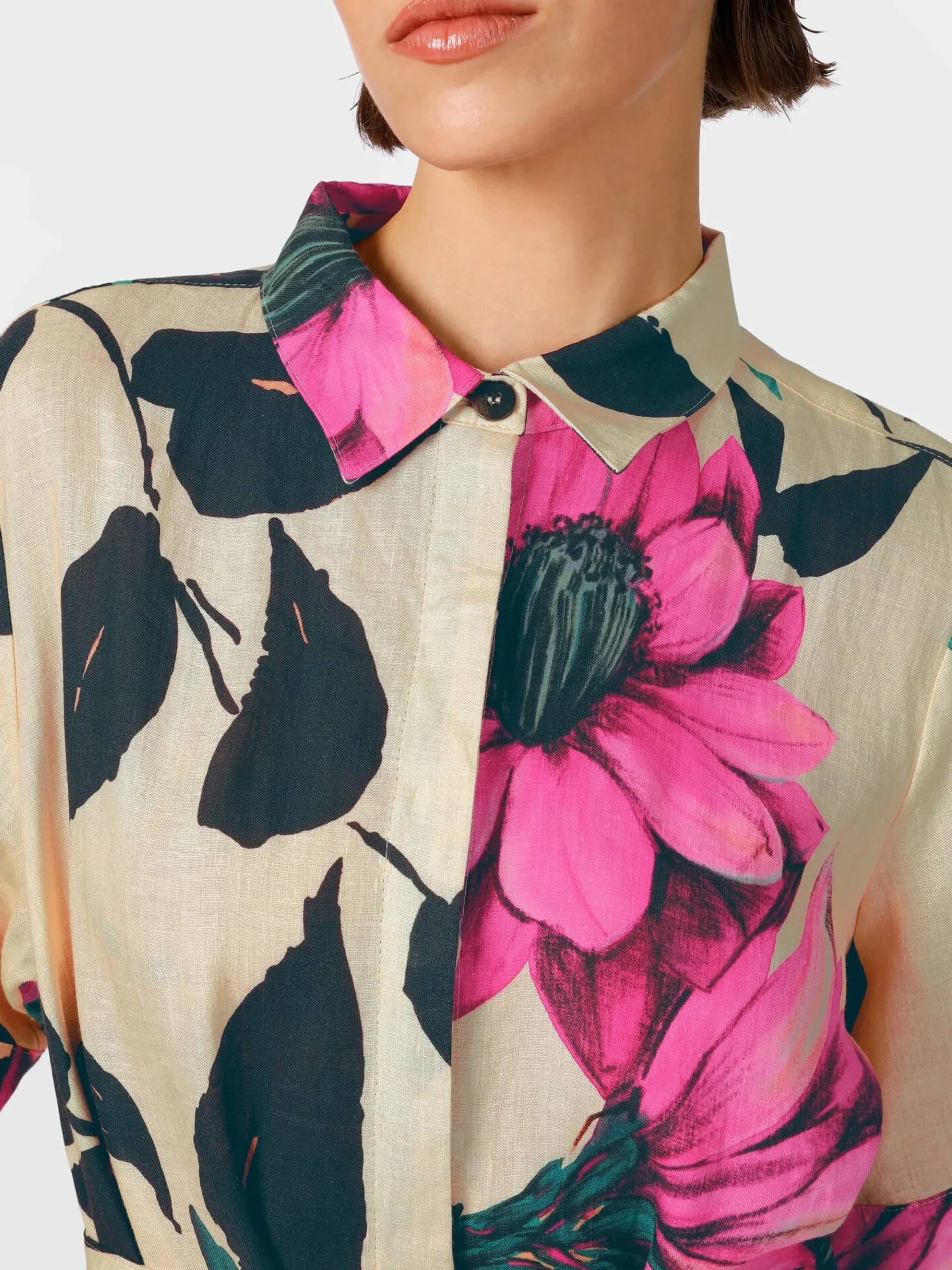 Kleider * Hannes Roether Damenkleid Tellerrock Multicolor