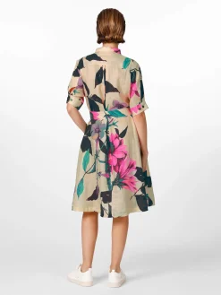 Kleider * Hannes Roether Damenkleid Tellerrock Multicolor