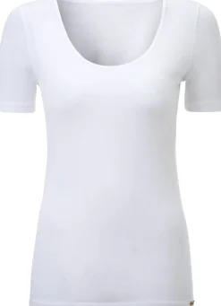 Shirts & Tops * Comazo Damen-Kurzarmshirt Weiß