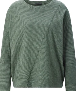 Shirts & Tops * Oska Damen-Langarmshirt Oliv