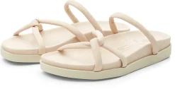 Sandalen|Freizeitschuhe * Werner Schuhe Damen-Ledersandale Natur