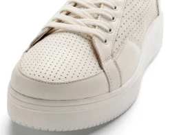 Sneaker|Freizeitschuhe * Werner Schuhe Damen-Ledersneaker Natur