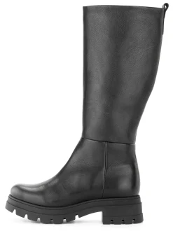Stiefel * Werner Schuhe Damen-Lederstiefel Schwarz