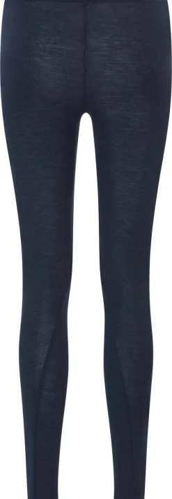 Hosen * Comazo Damen-Leggings Wolle-Seide Dunkelblau