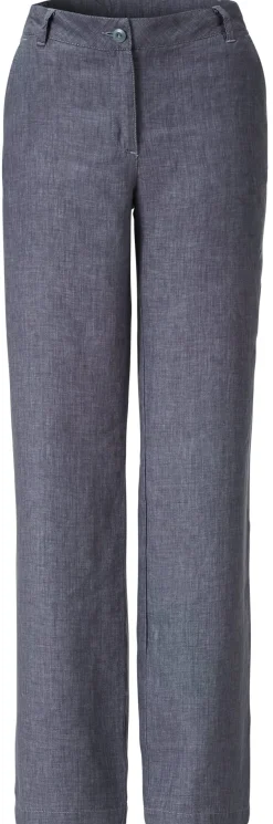 Hosen * Manufactum Damen-Leinenhose Blau