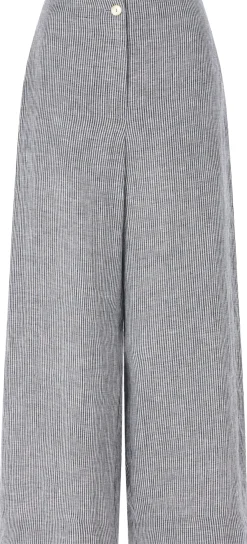 Hosen * Oska Damen-Leinenhose gestreift