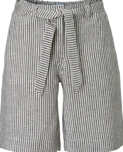 Hosen * Manufactum Damen-Leinenshorts gestreift