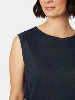 Shirts & Tops * Knowledge Cotton Apparel Daen-einentop Dunkelblau