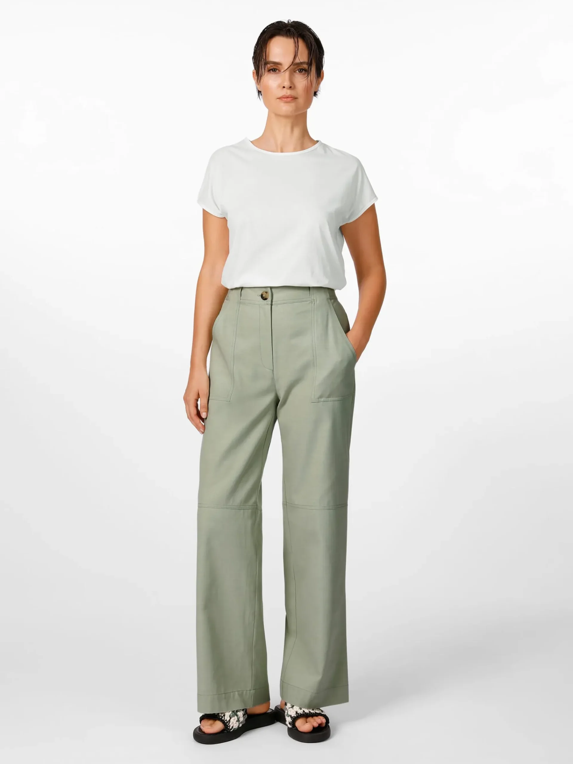 Hosen * LANIUS Damen-Marlenehose Mint